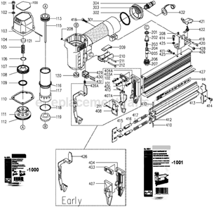 Part Location Diagram of 883892 DeWALT BUMPER